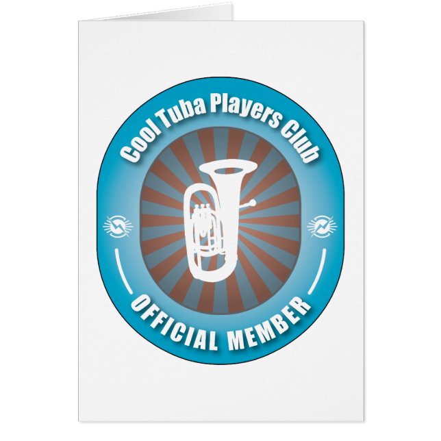 Cooler Tuba-Spieler-Verein (Vorne)