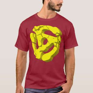 Cooler Turntable 45 RPM-Adapter für DJ Music Nerd T-Shirt