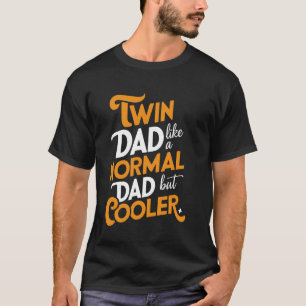 Cooler Twin Vater Novelty Funny Daddy Spaß Vater's T-Shirt
