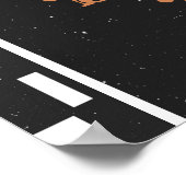 Cooler Typ Begrüßungspapier | Skateboardsigne Poster (Ecke)