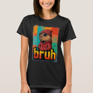 Cooler Typ Capybara Männer Frauen Kinder Jugendlic T-Shirt