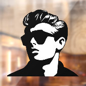 Cooler Typ Fensteraufkleber (Blatt 2)