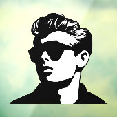 Cooler Typ Fensteraufkleber (Blatt 3)