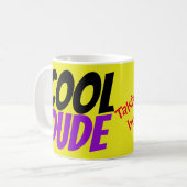 Cooler Typ mit Pause Tasse (Vorderseite Links)