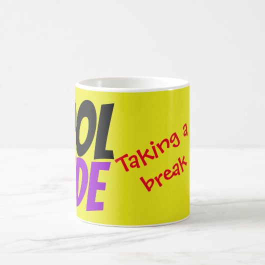 Cooler Typ mit Pause Tasse (Mittel)