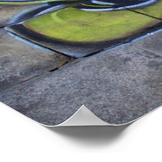 Cooler Typ Poster (Ecke)