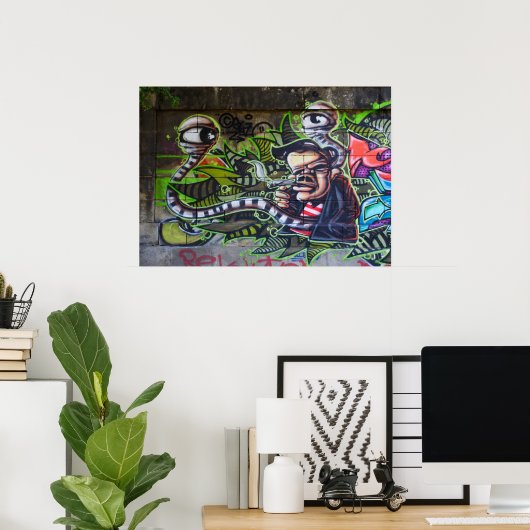 Cooler Typ Poster (Heimbüro)