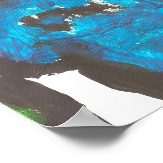 Cooler Typ Poster (Ecke)