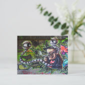 Cooler Typ Postkarte (Stehend Vorderseite)