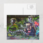 Cooler Typ Postkarte (Vorne/Hinten)