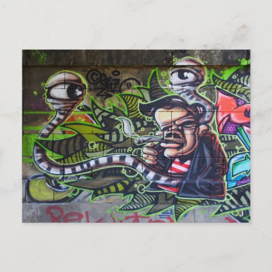 Cooler Typ Postkarte (Vorderseite)