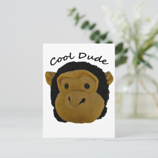 Cooler Typ Postkarte (Stehend Vorderseite)