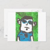 Cooler Typ Postkarte (Vorne/Hinten)