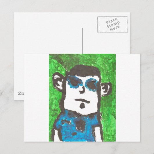 Cooler Typ Postkarte (Vorne/Hinten)