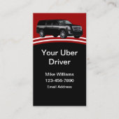 Cooler Uber Driver Einzigartige Automotive Visitenkarte (Vorderseite)