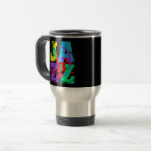 Cooler und angesagter Jazz Reisebecher (Vorderseite Links)