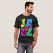 Cooler und angesagter Jazz T-Shirt (Vorne ganz)