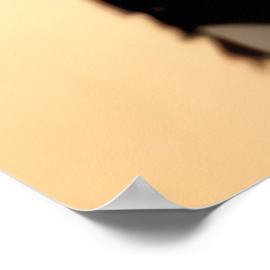 Cooler und bezaubernder Hybrid Zebra Hyena | Art d Poster (Ecke)