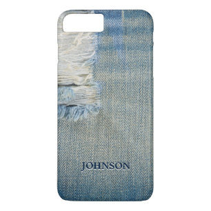 Cooler und lustiger blauer Jean verlegt Case-Mate iPhone Hülle
