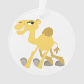 Cooler und Niedlicher Cartoon Camel Acrylic Orname Ornament (Vorderseite)