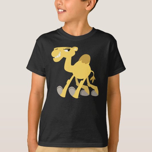 Cooler und Niedlicher Cartoon Camel Children T - S T-Shirt (Vorderseite)