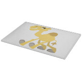 Cooler und Niedlicher Cartoon Camel Cutting Board Schneidebrett (Ecke)