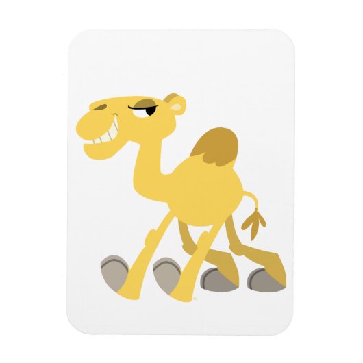 Cooler und Niedlicher Cartoon Camel Flexible Magne Magnet (Vertikal)