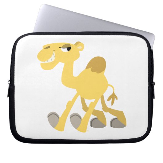 Cooler und Niedlicher Cartoon Camel Laptop-Sieb Laptopschutzhülle (Vorderseite)