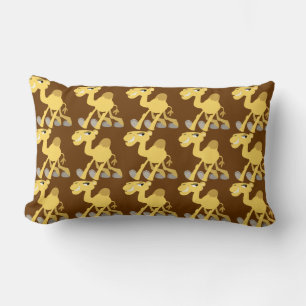 Cooler und Niedlicher Cartoon Camel Lumbar Kissen
