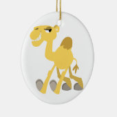 Cooler und Niedlicher Cartoon Kamelschmuck Keramikornament (Rechts)