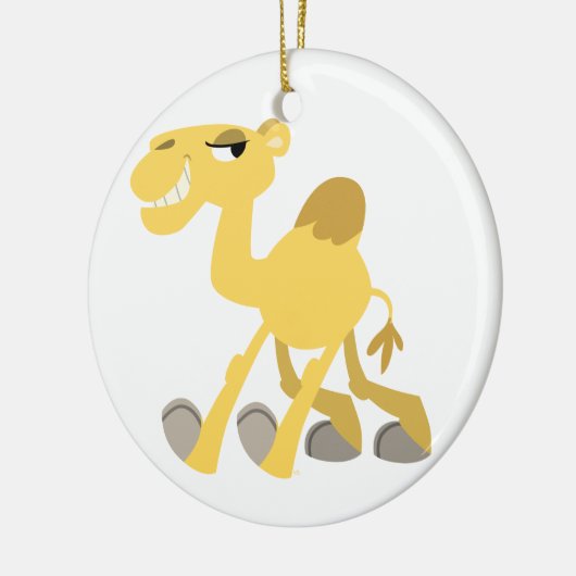 Cooler und Niedlicher Cartoon Kamelschmuck Keramikornament (Links)