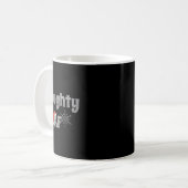 Cooler und schneebedeckter, sonniger Af Kaffeetasse (Vorderseite Links)