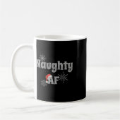 Cooler und schneebedeckter, sonniger Af Kaffeetasse (Links)