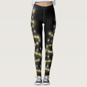 Cooler und stilvoller Weihnachtsbaum Leggings (Vorderseite)