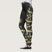 Cooler und stilvoller Weihnachtsbaum Leggings (Links)