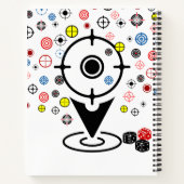 Cooler Uni für benutzerdefinierte Zielnotiz Notizblock (Rückseite)