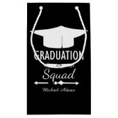 Cooler Unisex-Abschluss individuell anpassbar Kleine Geschenktüte (Rückseite)