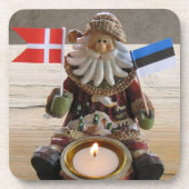 Cooler Untersetzer Dänemark-Estland! (Vorderseite)