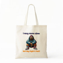 Cooler Urban Sloth in Sneakers und Hoodie