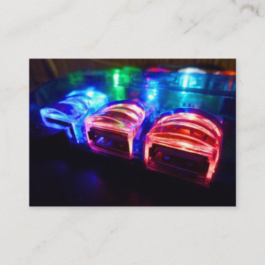 Cooler USB-Hub II Visitenkarte (Vorderseite)