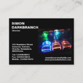 Cooler USB Visitenkarte (Rückseite)