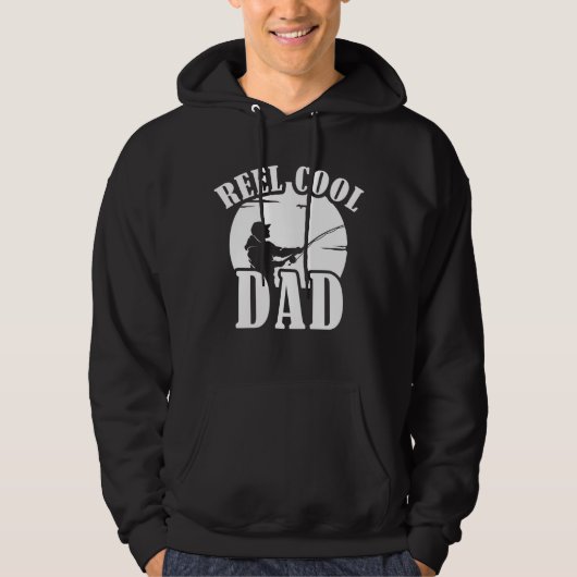 Cooler Vater abziehen Hoodie (Vorderseite)