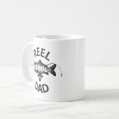 Cooler Vater abziehen Kaffeetasse (Vorderseite Links)