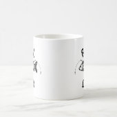 Cooler Vater abziehen Kaffeetasse (Mittel)