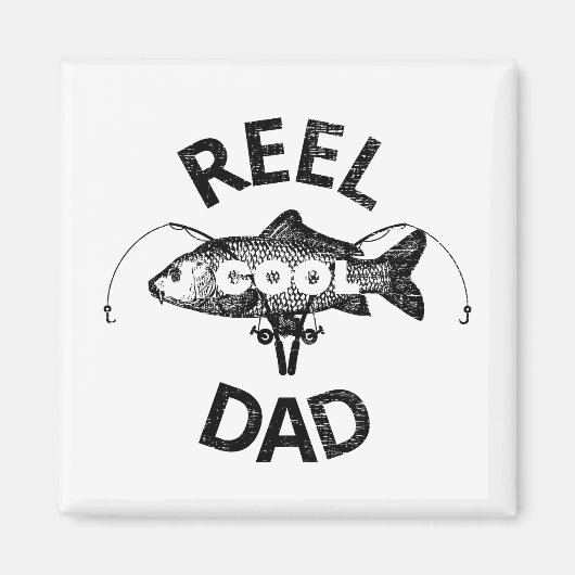 Cooler Vater abziehen Magnet (Vorne)