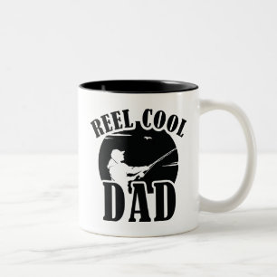 Cooler Vater abziehen Zweifarbige Tasse