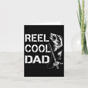 Cooler Vater Angeln Daddy Vatertag Geschenkschiff  Karte