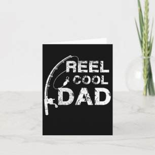 Cooler Vater Angeln Daddy Vatertag Geschenkschiff Karte