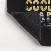 Cooler Vater Angeln Lover Mousepad (Ecke)