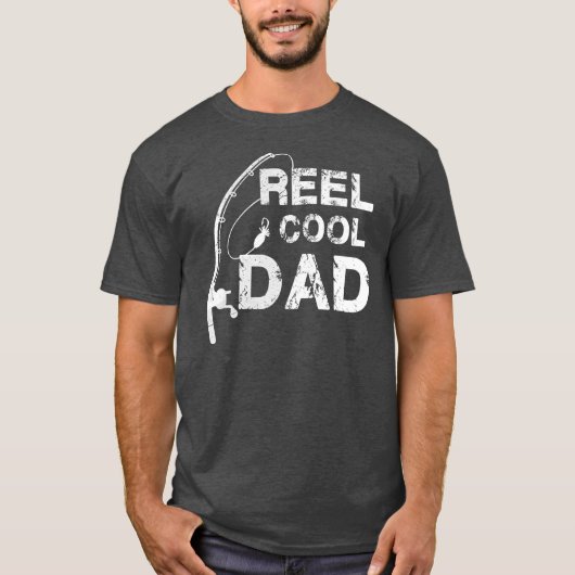 Cooler Vater Angeln Papa Vatertag Geschenk  T-Shirt (Vorderseite)